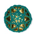 Gestochener Knopf